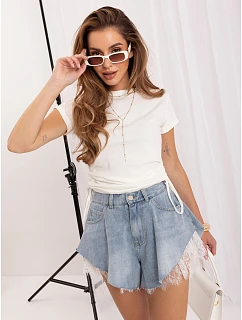 T shirt RV TS model 22205437 ecru - FPrice