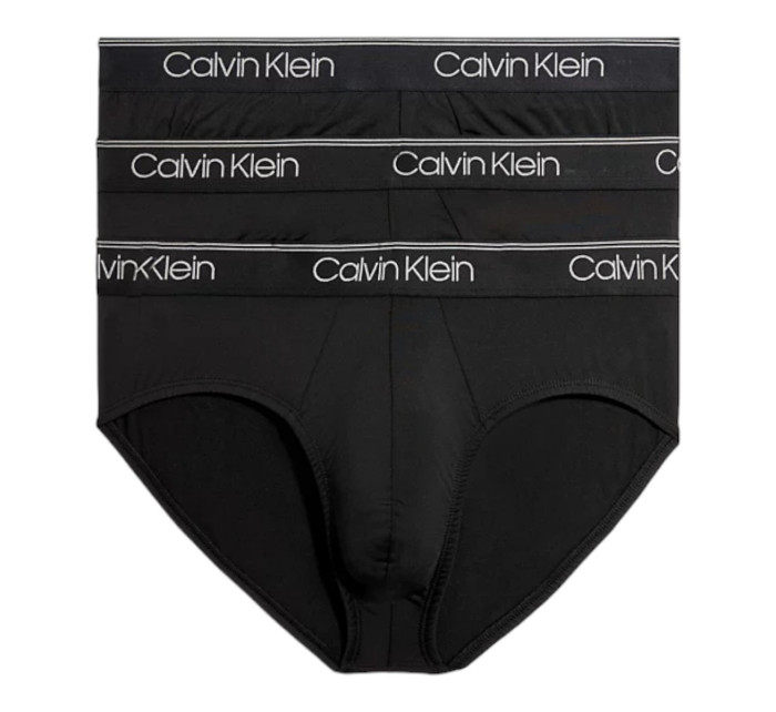 Calvin Klein Spodné nohavičky 3Pack 000NB2568AUB1 Black