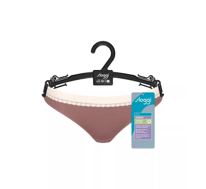 sloggi GO Ribbed R Brazil C2P - BROWN - SLOGGI BROWN - SLOGGI