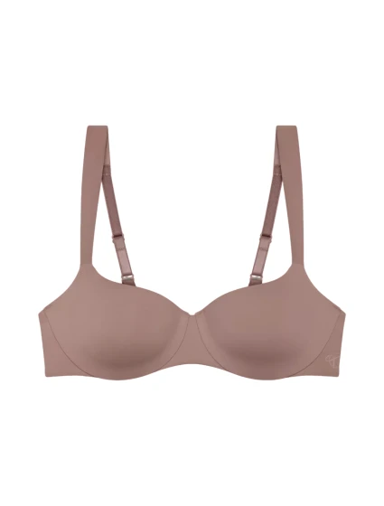 Dámska podprsenka Body Make-Up Illusion Balconette EX - BROWN - hnedá 00ZE - TRIUMPH Dámska podprsenka Body Make-Up Illusion Balconette EX - BROWN - hnedá 00ZE - TRIUMPH