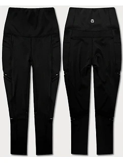 Černé sportovní 3/4 legíny model 18433370 - Therapy