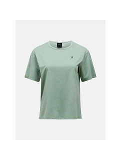 Dámské tričko PEAK PERFORMANCE W Trail Shortsleeve, zelené