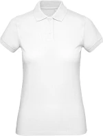 B&C Inspire Polo /women_° Dámske polo tričko z bio bavlny 01.0440 biele