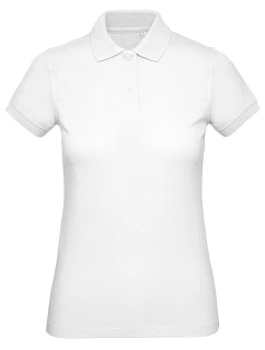B&C Inspire Polo /women_° Dámské piqué polo z bio bavlny model 22483487 white