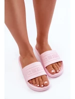 Lekkie Klapki Damskie Big Star OO274036 Różowe