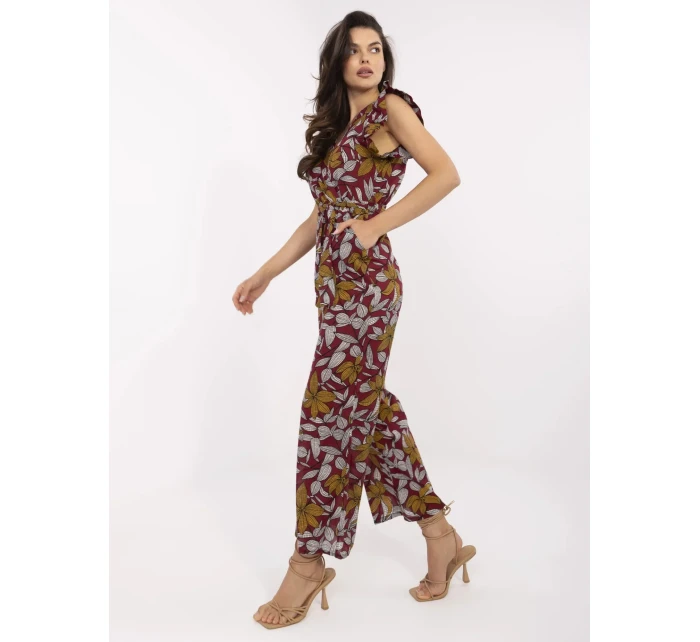 Kombinéza DHJ KO 13568.13P gaštanová