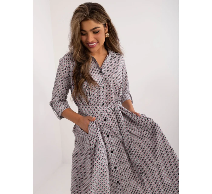 Šaty LK SK 509673.13 sivé