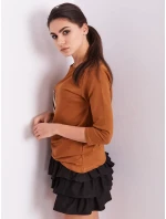 Blúzka CZ BZ 1694.08 svetlohnedá Blúzka CZ BZ 1694.08 svetlohnedá