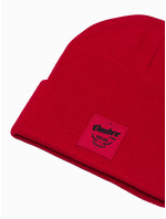 Pánska čiapka Ombre Hat H103 Červená