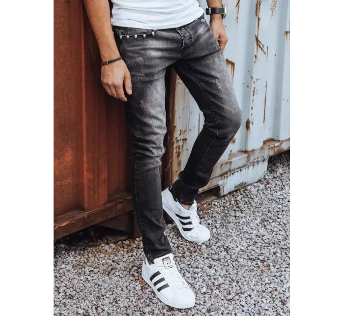 Pánské černé kalhoty Dstreet model 21965194 - FashionStreet