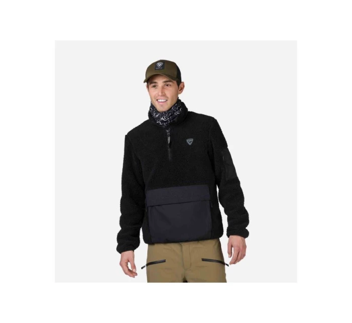Rossignol Fleecová mikina Anorak black