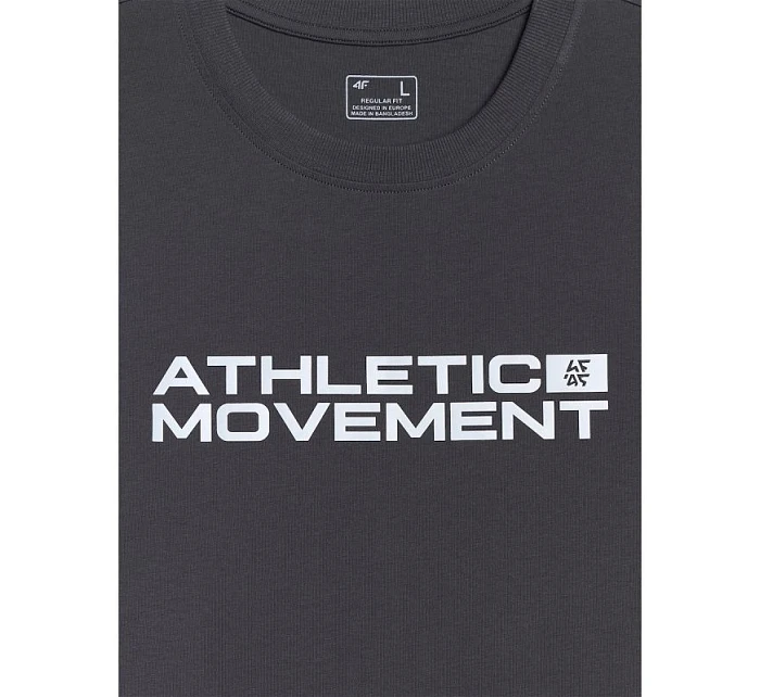 Pánske tričko s potlačou 4F 4FRAW25TTSHM3384-22S