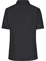 JN Popelínová business halenka s krátkým rukávem 02.0 black model 22487575 - Daiber JN Popelínová business halenka s krátkým rukávem 02.0 black model 22487575 - Daiber