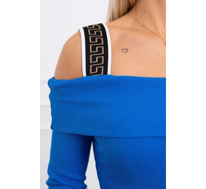 Nevädzové šaty so širokými ramienkami