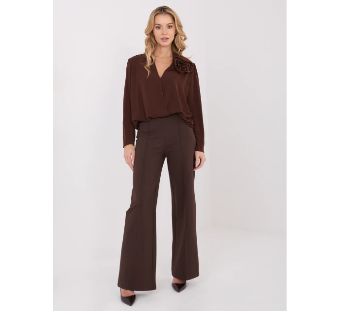 Bluzka MI BZ model 21782348 brązowy - FPrice Bluzka MI BZ model 21782348 brązowy - FPrice