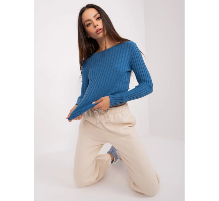 PM SW PM1089 Sveter.09P tmavo modrá PM SW PM1089 Sveter.09P tmavo modrá