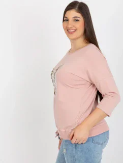 Halenka RV BZ model 18385558 světle růžová - FPrice