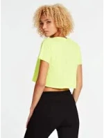 Dámske tričko E02I01JA911 FLYL neónovo žltá - GUESS