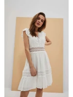 Dámske šaty L-SU-4045 biele - Moodo