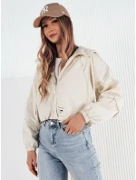 Dámska prechodná bunda s kapucňou ISCAR biela FashionStreet TY4207