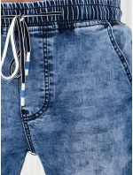 Pánské džínové kalhoty jogger modré Dstreet model 21974452 - FashionStreet Pánské džínové kalhoty jogger modré Dstreet model 21974452 - FashionStreet