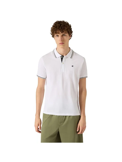Champion pánske polo tričko biele 220897 WW006 pánske