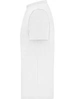 Pánské bio tričko s jemným žebrováním 02. white model 22446013 - Daiber