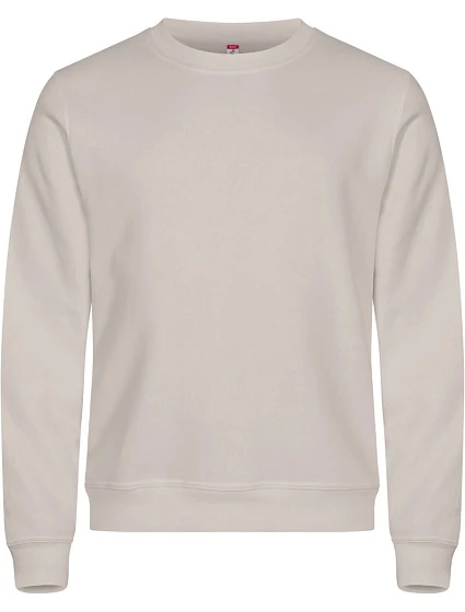 Unisex mikina Clique Miami Roundneck 67.1030 stone