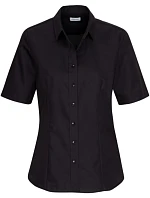 Blouse SSL Halenka s krátkým rukávem model 22501458 black - Seidensticker Blouse SSL Halenka s krátkým rukávem model 22501458 black - Seidensticker