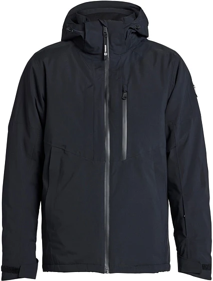 Tenson Core Ski Jacket Men Pánska lyžiarska bunda s kapucňou 84.7086 čierna Tenson Core Ski Jacket Men Pánska lyžiarska bunda s kapucňou 84.7086 čierna