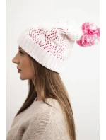 Fleecová čepice Marta K231 ecru