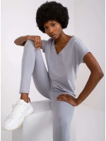 Tričko AP TS A 004 šedé Tričko AP TS A 004 šedé