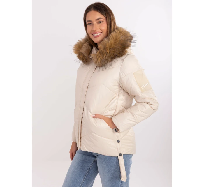 Bunda MBM KR 856.98P svetlo béžová