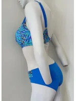 Dámské dvojdílné plavky modrý  model 19776603 - Self