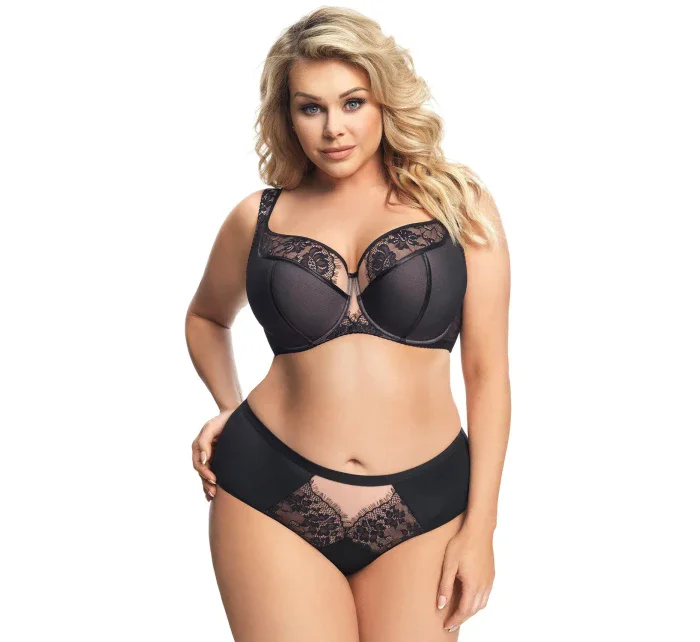 Dámské kalhotky model 18625404 Alicante Černá - Gorsenia Dámské kalhotky model 18625404 Alicante Černá - Gorsenia