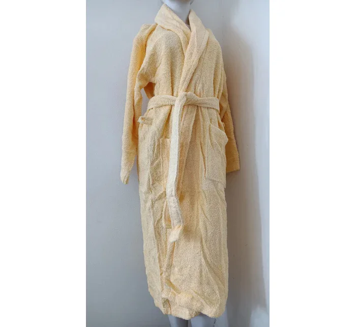 AKCE Unisex froté župan se šálovým límcem sv. žlutý model 19368055 - Veratex