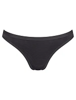 Dámske tangá ZERO Feel Air String - BLACK - black 0004 - SLOGGI