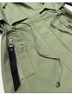 Dámska ľahká khaki parka s podšívkou Goodlookin (KK60407-5#) Dámska ľahká khaki parka s podšívkou Goodlookin (KK60407-5#)
