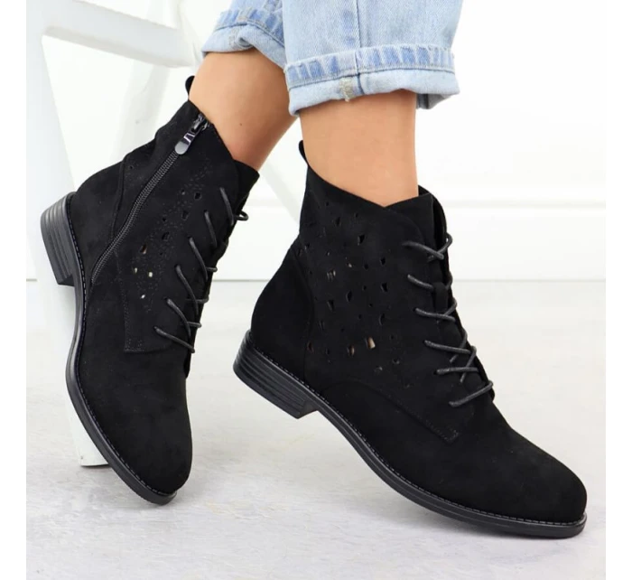 W semišové boty model 20912691 - S.Barski W semišové boty model 20912691 - S.Barski