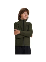 Chlapčenský fleece 4F M413 khaki 4FJWAW25TFLEM413 43S Chlapčenský fleece 4F M413 khaki 4FJWAW25TFLEM413 43S