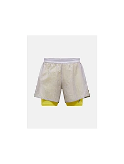 Pánske šortky PEAK PERFORMANCE M Discover 2-In-1 Shorts, sivé