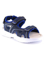 McKeylor Jr JAN229A Sandále na suchý zips námornícka modrá