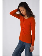 B&C Inspire LSL T /women_° Dámske tričko s dlhým rukávom 01.TW71 námornícka modrá