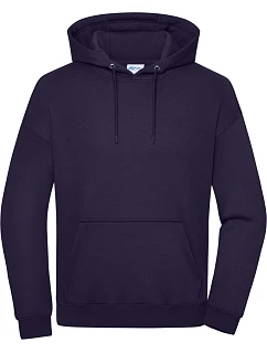 Těžká unisex mikina s kapucí 02. deep purple model 22460467 - Daiber
