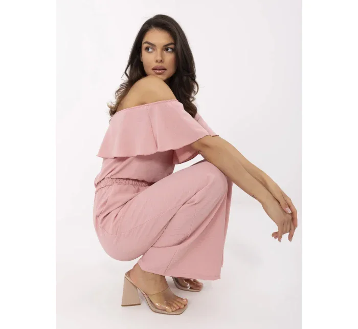 Kombinezon MI KO model 21116759 ciemny różowy - FPrice