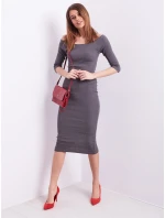 Šaty CZ SK 4196.00 tmavo šedá