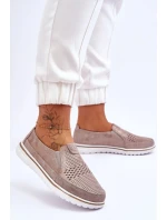 Dámské polobotky model 21886412 Zlatá beige - EVENTO