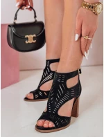 Dámske sandále ELENORA black FashionStreet ZY0809