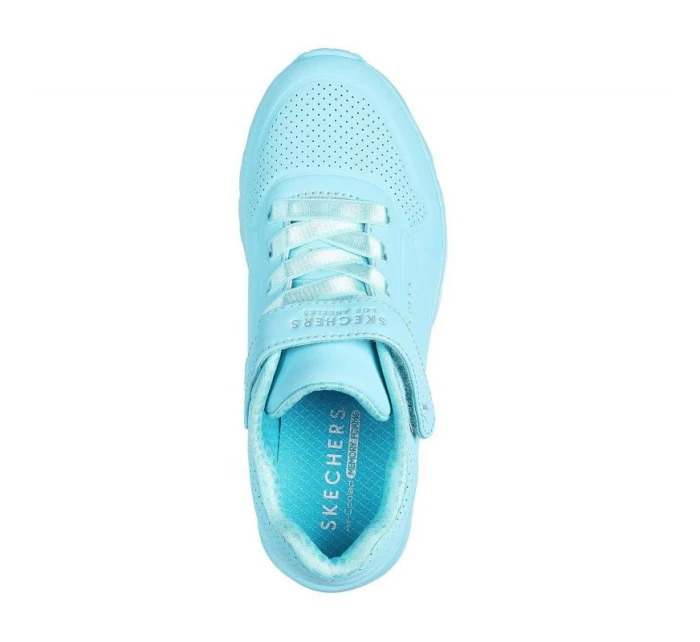 Skechers UNO LITE Detské voľnočasové tenisky Blue (310451L-TURQ) Skechers UNO LITE Detské voľnočasové tenisky Blue (310451L-TURQ)