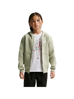 Dětská mikina Nike Sportswear Club Fleece, světle zelená, velikost XL model 22310191 - No name